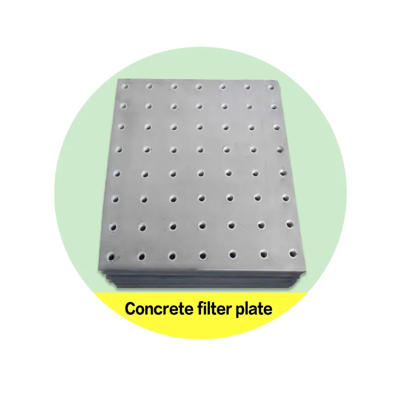 工業用下水浄化フィルタープレート用にメーカーから直接供給されたコンクリートフィルタープレート