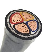 Cable de Alimentación Industrial de Media Tensión YJV32/YJV22 4*2.5mm, 4 Núcleos, Conductor de Cobre 99.9%, Aislamiento XLPE, Blindado de Acero, ISO
