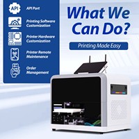 Máquina de Impresión de Fundas para Móviles de Fabricante Directo, Impresora de Carcasas para Teléfonos, Compatible con Escaneo de Código QR y WiFi
