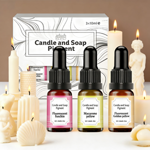 Colorante Líquido para Velas Altamente Concentrado, Profesional, 36 Colores, a Base de Aceite, para Hacer Velas Aromáticas de Cera de Soja - Product Image 1