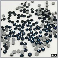 SS10 Coloré Argent DMC Hotfix Strass En Gros Hot Fix Strass pour Fer sur Crystal Design