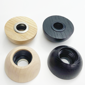 アロマセラピーボトル用の環境にやさしくスタイリッシュな竹/木製の蓋リードディフューザーボトル用の芸術的な木製の蓋 - Product Image 5