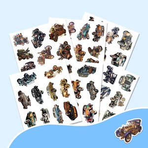 60 Pezzi Adesivi Vintage per <span class=keywords><strong>Auto</strong></span>, Stile Graffiti, per Decorazione Veicoli d'<span class=keywords><strong>Epoca</strong></span> - Product Image 4