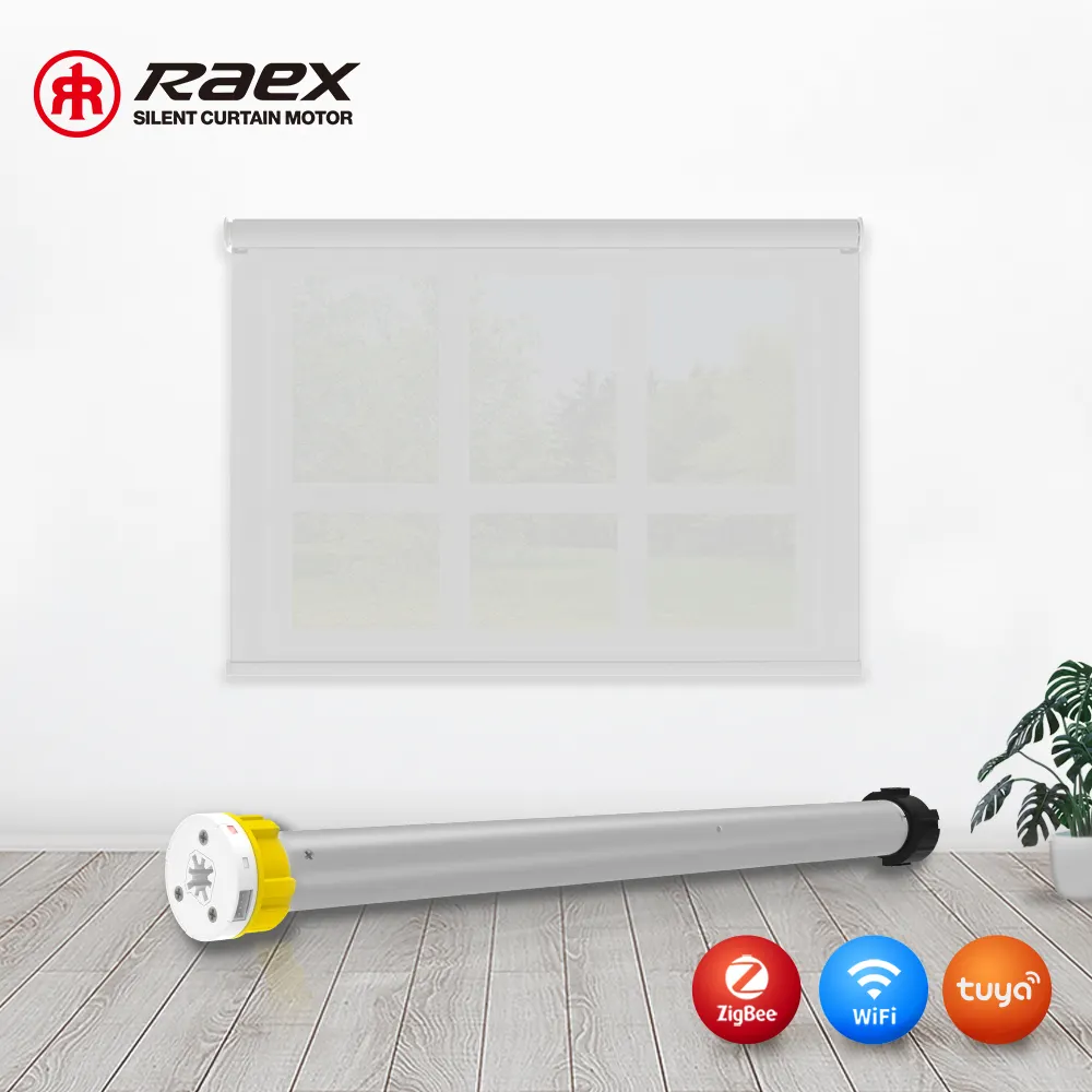 Sunscreen Window Zwave Alexa Dc 12v 220v Tubular Motor Sun Sensor Motorized Blinds Roller Shades Shutters