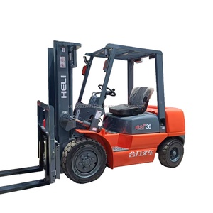 <b>Used</b> CPC30 CPCD30 Heli 3 Ton Diesel Engine Powered <b>Pallet</b> Truck Safe Reliable Forklift Strong Controllability Rough Terrain Farm - Product Image 1