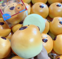 Hachimi Bagel Chien Squishy Slow Rising Squeeze Fidget Soulagement Du Stress En Gros PU Mousse Jouet À Collectionner
