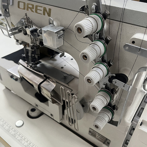 OREN RN-W500TL Industrial Three-Thread Manual Computerized Automatic High-Speed Quilt <b>Binding</b> Rolling <b>Machine</b> Stainless - Product Image 4