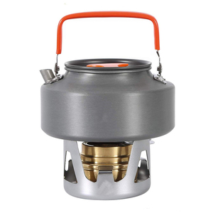 Estufa de Alcohol Portátil Ligera para Acampar al Aire Libre, Utensilios de Cocina de Emergencia de Bolsillo con Quemador para Cocinar en el Campamento - Product Image 6