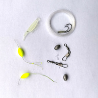 Accessoires de camping Outils de survie Hameçons de pêche Ligne de pêche Flotteur de poisson Appât Ensemble de pêche Kit d'équipement de survie