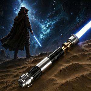 <span class=keywords><strong>Sabre</strong></span> laser Nexussabers Obi Wan SE avec cœur amovible, <span class=keywords><strong>sabre</strong></span> de maître <span class=keywords><strong>Jedi</strong></span> à changement de couleur infini, épée de duel robuste pour le cosplay - Product Image 1