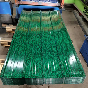 Tôles <span class=keywords><strong>de</strong></span> Toiture Métalliques Ondulées à Installation Facile, Bonne Étanchéité, Structure Stable, Tôles d'Acier Ondulées PPGI pour la Construction - Product Image 4