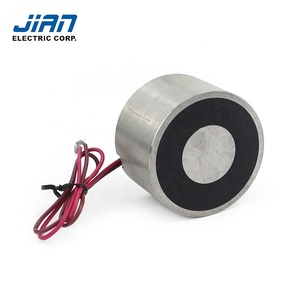 JSP-7045K <span class=keywords><strong>24V</strong></span> 120Kg Magnet DC Solenoid Bulat Elektrik Penahan Magnet Elektrik - Product Image 3