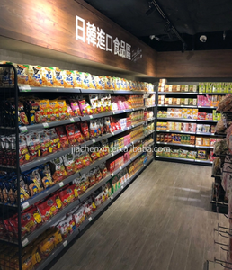 Estantes de exhibición al por menor de alta resistencia Estantería de góndola de supermercado con estante de cubierta para escaparates y supermercados - Product Image 6