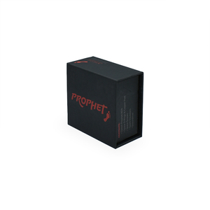 Caja de Regalo Magnética Negra de Lujo Personalizada, Impresión CMYK, Relieve UV, Grabado en Relieve, Caja Rígida Plegable para Cámara, Reciclable - Product Image 5
