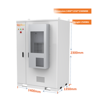 Haute efficacité EU 100KW PCS 215KWH Armoire de stockage d'énergie commerciale industrielle Lithium Ion refroidi par air tout-en-un haute tension