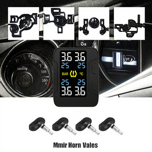 Nuevo Modelo 2024 Careud, Sistema Inalámbrico de Monitoreo de Presión de Neumáticos (TPMS) con Sensores Integrados de 433MHz para <span class=keywords><strong>Nissan</strong></span> - Product Image 3