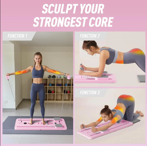 Nhà đa chức năng tập thể dục tập thể dục máy có thể gập lại bụng phòng tập thể dục workout push up có thể gập lại pilates board - Product Image 4
