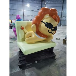 Escultura de Resina de Animales para Montar en el Suelo, Figura Artística Contemporánea para el Año Nuevo Chino - Product Image 4