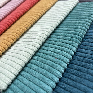 Terciopelo grueso 2,5-tira de pana a rayas sofá tela de pana cojín de asiento bolsa y tela de juguete <span class=keywords><strong>FAMO</strong></span> - Product Image 2