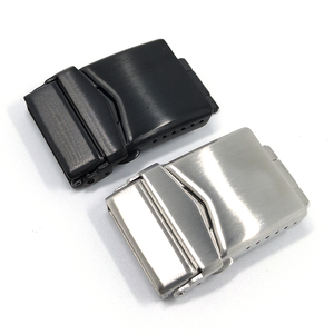 18 20 22mm High Quality Steel 316L Metal Safety <strong>Deployment</strong> Watch Band Buckle <strong>Clasp</strong> - Product Image 5