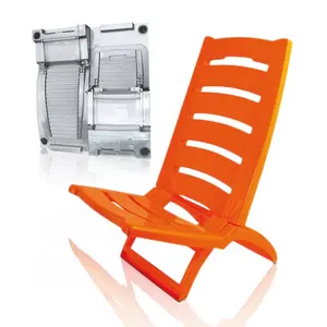 Plastic Opvouwbare Strandstoel, Strand Stoel injectie Schimmel, Houder voor strand stoel injectie schimmel leverancier