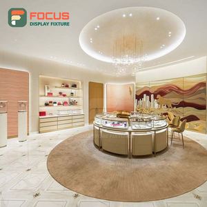 Vitrina de Joyería Personalizada con Panel de Vidrio Templado, Vitrina de Vidrio para Tienda Comercial - Product Image 1