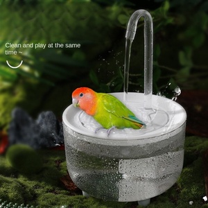Plateau en plastique automatique Bain d'oiseaux Peaux de pivoine <span class=keywords><strong>Baignoire</strong></span> pour oiseaux Animaux domestiques-Chiens et chats Respirant Caractéristique Boîte d'emballage - Product Image 4