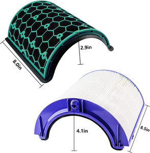 Filtro de Aire de Repuesto Dyson HEPA para Purificador de Aire HP04 <span class=keywords><strong>TP04</strong></span> DP04, Juego de Filtros de Dos Etapas HEPA y Carbón, Repuestos para Purificador de Aire - Product Image 6