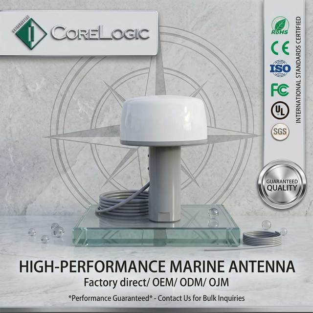 GNSS Timing Antenna High Gain 30dB GPS L1 BeiDou B1 External Active Antenna for 5G Base Station