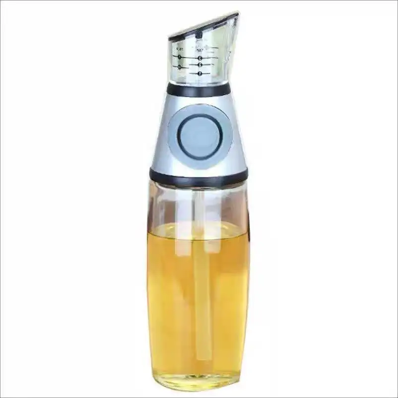 wholesale 500ml kitchen cooking glass oil olive vinegar sauce dispenser bottles