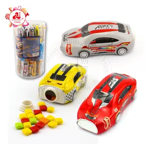 Car Toys with Bubble Gum In Jar