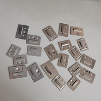 Clips Metálicos de Acero Inoxidable para Fijación de Revestimiento de Pared WPC, Abrazaderas de Enclavamiento, Clips de Techo de PVC para Paneles Decorativos
