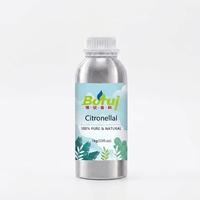 Extrait de plante de citronellal 100% pur de haute qualité CAS106-23-0 pour l'aromathérapie et les soins de la peau Huile essentielle de citronellal