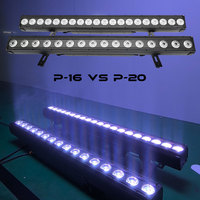 Projecteurs à faisceau RGBW étanches, contrôle DMX512, IP65, pour mariage, scène, DJ, discothèque, concert, événements