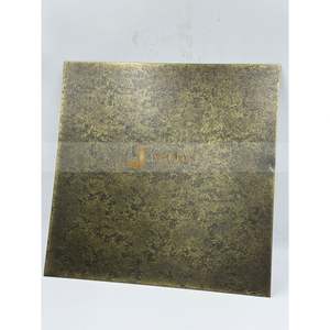 LL267 Precio de Fábrica, Lámina de Acero Inoxidable Bronce Antiguo de 0.8mm, Lámina 316, Paneles de Acero Inoxidable Bronce - Product Image 4