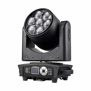 Mini Ojo de Abeja Led con Cabezal Móvil, Iluminación de Cabeza Móvil para Pista de Baile DE LA Iglesia, 7x40W, 7x40W, Novedad - Product Image 1