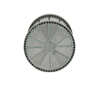 Colonne en céramique pour la purification de l'eau 20nm 40nm Membrane en céramique de carbure de silicium Module vertical de nanofiltration SIC pour station d'épuration