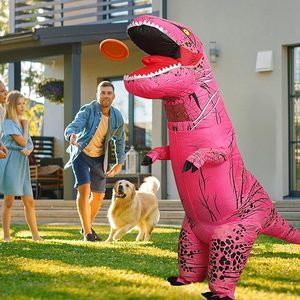 Costume de dinosaure gonflable sur mesure pour adultes et enfants, costume de T-Rex gonflable pour fêtes, cosplay, combinaison gonflable amusante - Product Image 5