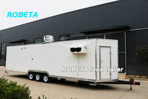 รถบรรทุกอาหารกรวยหิมะ3เพลาเครื่องกำเนิดพลังงานแสงอาทิตย์แบบถนนสำหรับรถพ่วงอาหาร - Product Image 2