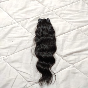 ผมต่ออินเดียแท้ เกรด Remy Virgin แบบตรงธรรมชาติ  พร้อมเส้นผมทอแบบ Double Weft สำหรับทุกสี - Product Image 1