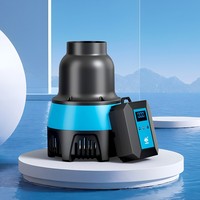 Pompe submersible à onduleur pour bassin, ultra silencieuse, grand débit, économe en énergie, durable, écologique, pour bassin extérieur, filtre à eau, cascade