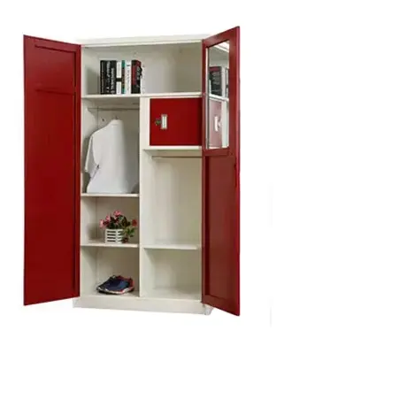 مصنع الحديثة خزانة غرفة النوم أثاث معدني Godrej Almirah التصاميم مع السعر