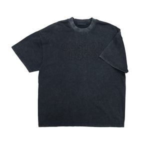 Camisetas de Hombre de Algodón 100% de Buena Calidad, MOQ Bajo, Estampado Americano, Lavadas, de Manga Corta, Venta al por Mayor - Product Image 5