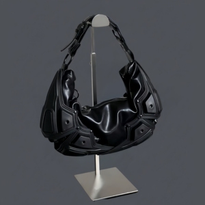 Tas Selempang Gaya Eropa dan Amerika, Desain Unik, Tren Gelap, Manis, Keren, Gaya <span class=keywords><strong>Hot</strong></span> Girl, Model Lokomotif, Tas Ketiak - Product Image 2