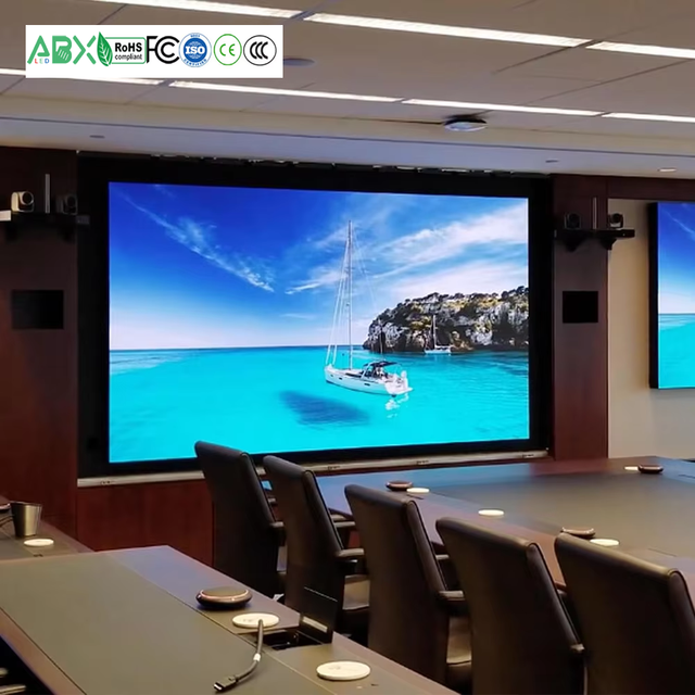 Indoor Conference Commercial Display Led Video Wall 4K Ultra HD Fine Pitch Micro COB LED Display Screen