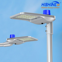 Lampe de rue Hishine Hi-Slim Pro, indice de protection IP67, garantie de 5 ans, construction en alliage d'aluminium, télécommande