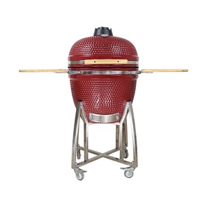 Auplex OEM ODM commerciale Kamado barbecue griglie 23 pollici <span class=keywords><strong>in</strong></span> <span class=keywords><strong>ferro</strong></span> da esterno carbone barbecue - Product Image 1