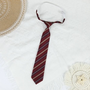 <span class=keywords><strong>Cravatta</strong></span> in Pelle Senza Nodi Stile Giapponese JK, <span class=keywords><strong>Cravatta</strong></span> da <span class=keywords><strong>Uomo</strong></span> e Donna, Versatile per Scuola e Uso Quotidiano, a Righe Semplice per Uniforme Scolastica - Product Image 2