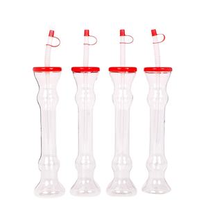 Gobelets écologiques de 16 oz/500 ml avec paille – Design original, impression de logo personnalisable, matériau PET durable - Product Image 5