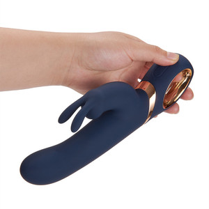 Vibratore <span class=keywords><strong>Rabbit</strong></span> di Lusso all'Ingrosso in <span class=keywords><strong>Silicone</strong></span> di Alta Gamma con Ricarica USB Multi-Velocità e Rotazione per Punto G - Product Image 6
